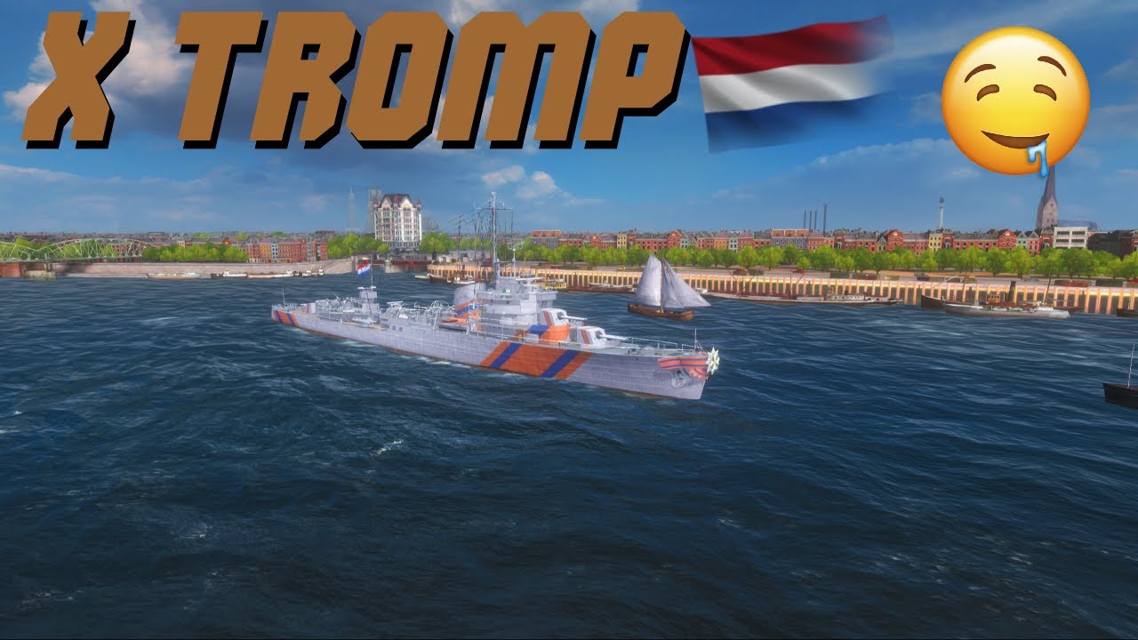 TROMP Is Gonna Make BLITZ Great Again - Tier X Dutch Destroyer Tromp