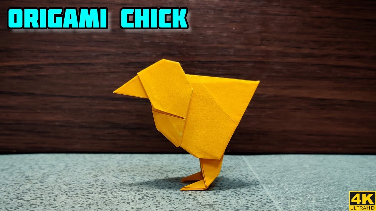 Origami Chick | Origami tutorial | Paper craft