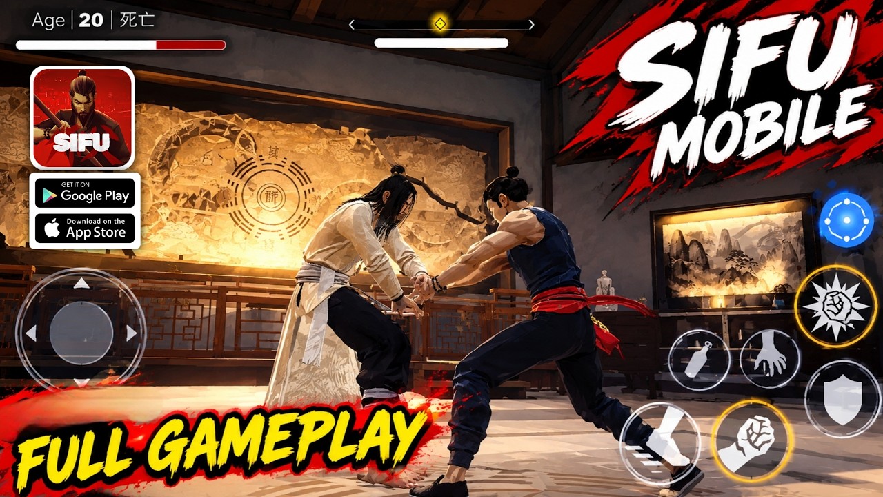 Sifu Mobile (ANDROID/IOS) Full Gameplay Offline - High Max Graphics 60 FPS (DUB CHINESE) 
