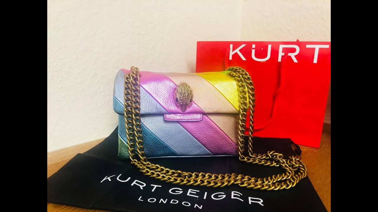 Kurt Geiger Rainbow Handbag Unboxing❤️