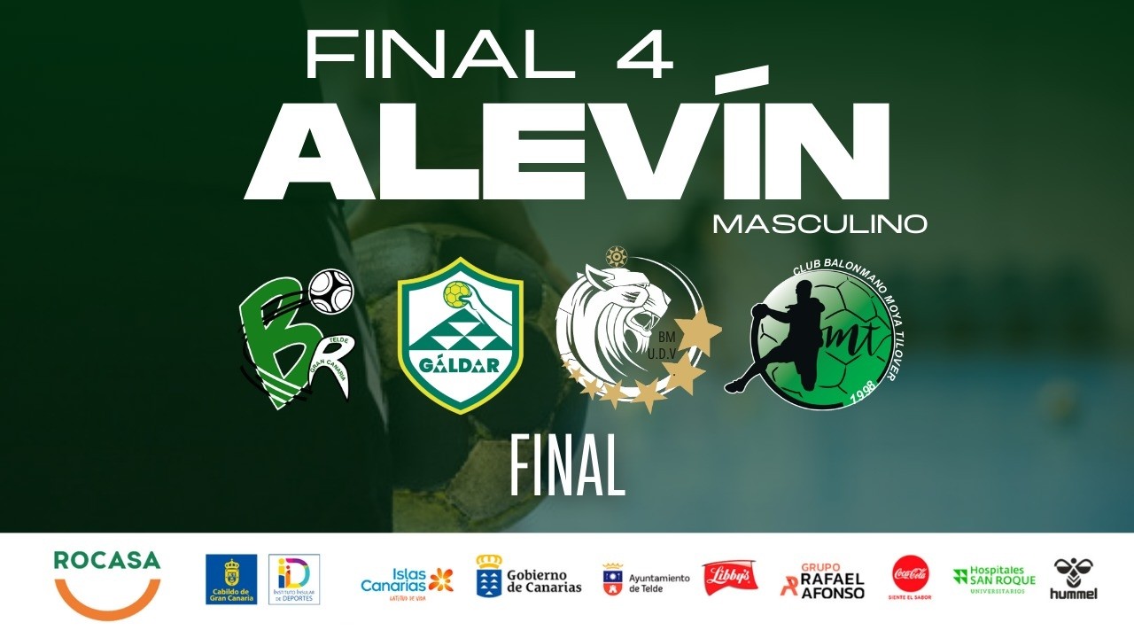 🤾🏻‍♀️ Final 4 Alevin Masculina |  Gran Final