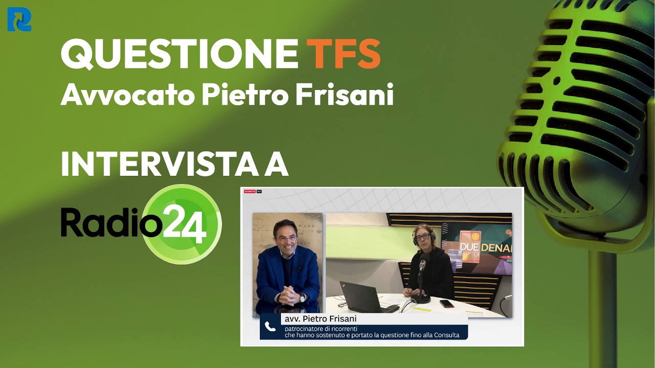 Intervista all'Avv Frisani - puntata del programma radiofonico 