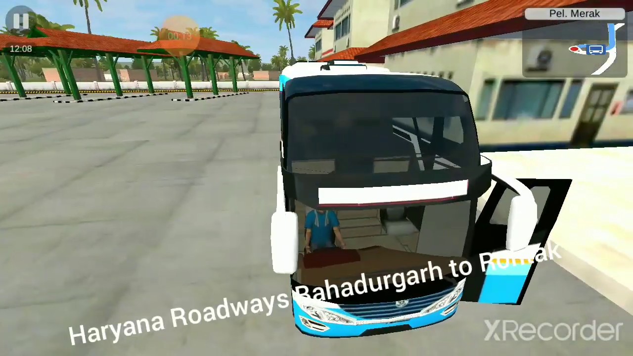 Bus Indonesia game VIP passes by toll tax