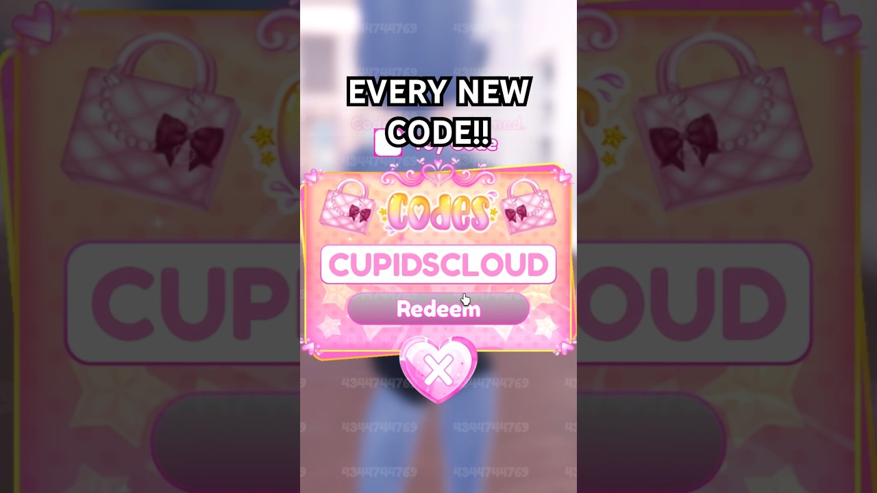 EVERY NEW CODE IN DRESS TO IMPRESS VALENTINES UPDATE! NEW CODES DTI!! #dresstoimpress #dti #roblox