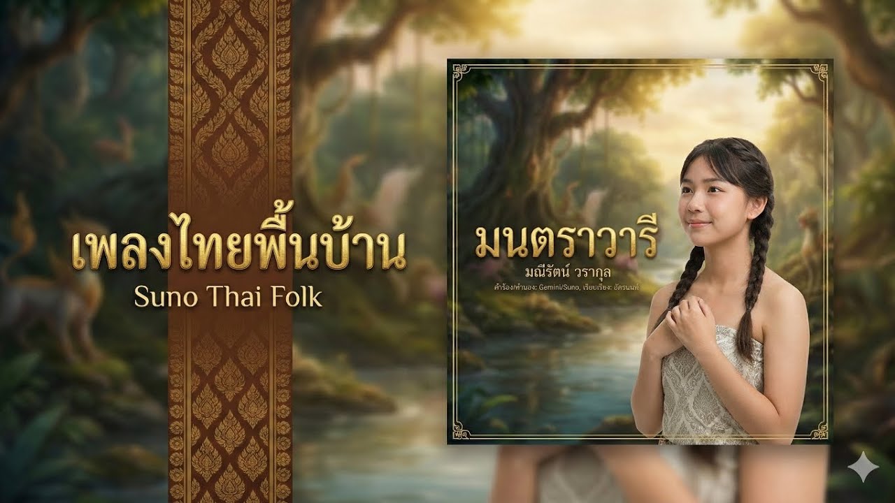 🎶มนตราวารี เทวีแห่งหิมพานต์ – บทเพลงแห่งสายน้ำและป่าหิมพานต์🎶 - มณีรัตน์ วรากุล | Thai 【Official】