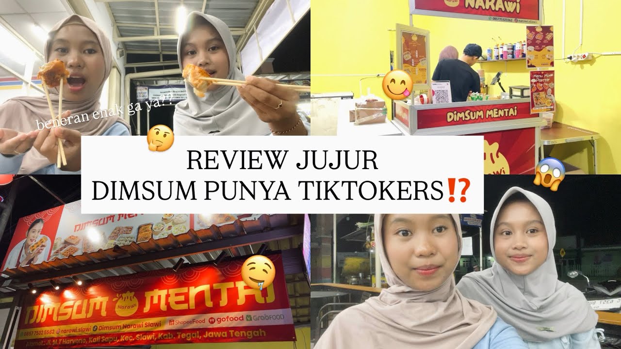 RIVEUW JUJUR DIMSUM! enak beneran atau cuma viral? | Tugas Bahasa Indonesia - Teks Berita 