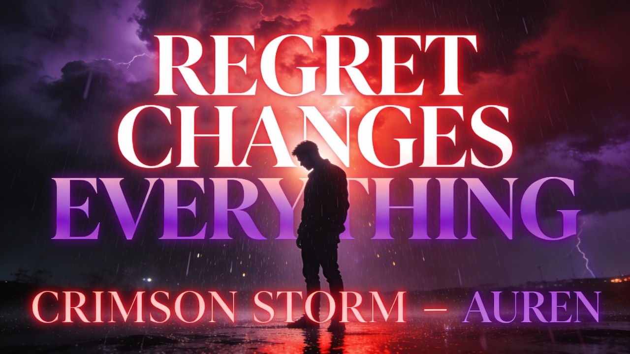 Crimson Storm – AUREN | Emotional Rock Ballad Inspired by Purple Rain Energy (Official Music Video)