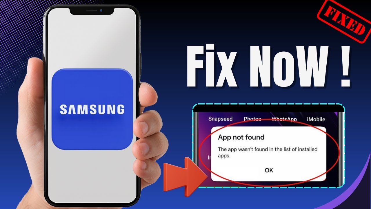 Fix &ldquo;App Not Found&rdquo; Error 2025 &ndash; Quick Troubleshooting Guide