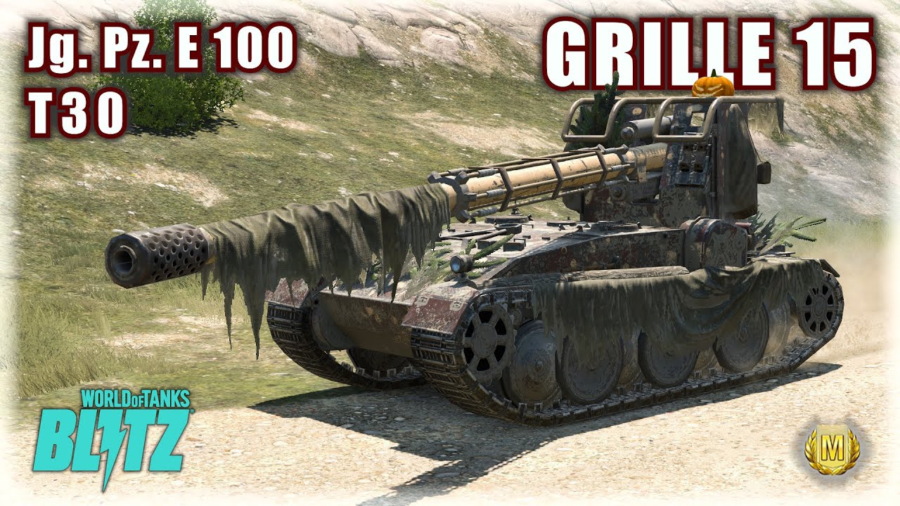 💥 GRILLE 15 &bull; Jg. Pz. E 100 &bull; T30 | WOT Blitz Highlights #WOTBlitz #Worldoftanksblitz #wot #games