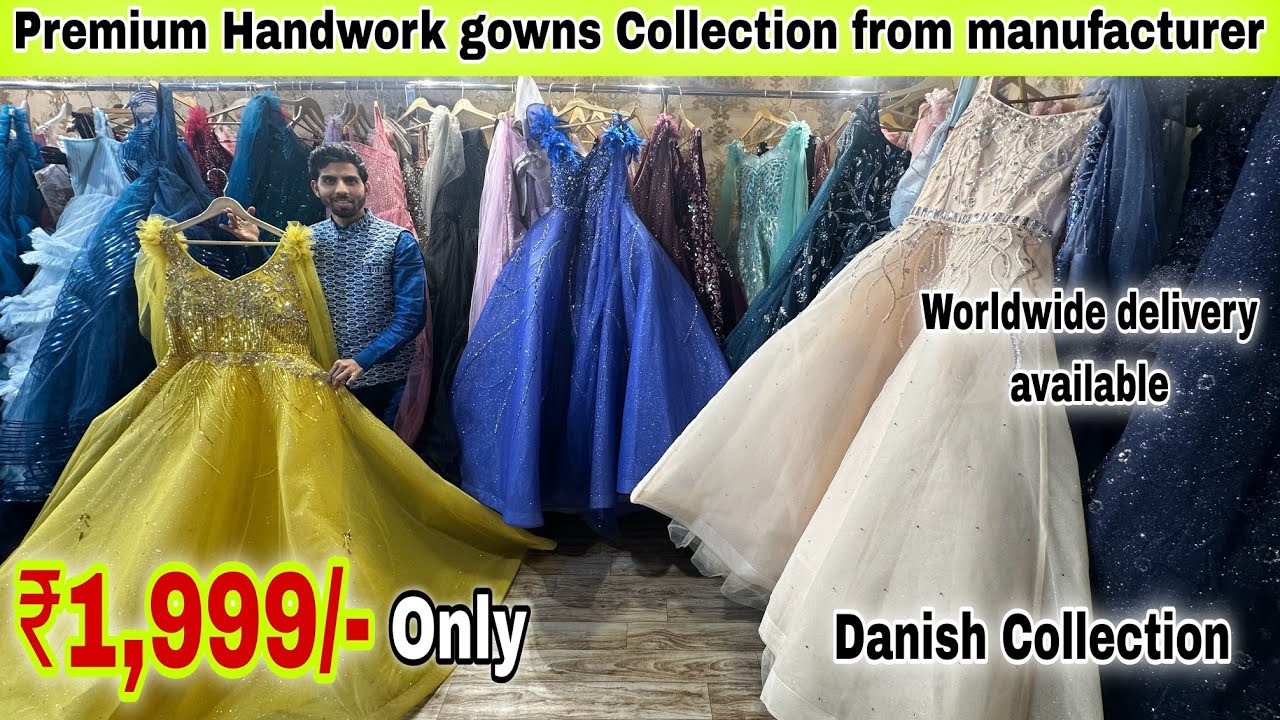 Designer handwork gowns Collection | gown wholesale market | gown on wholesale | #gown #gowns #viral