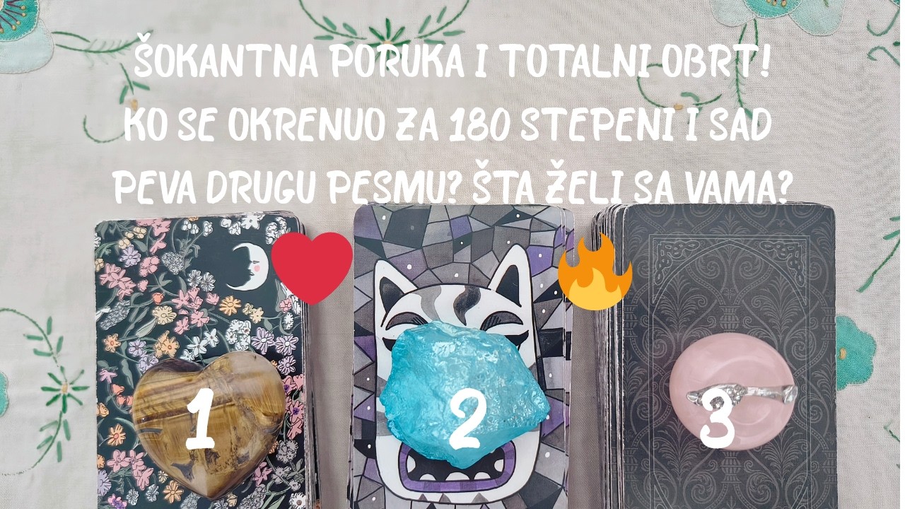 ŠOKANTNA PORUKA I TOTALNI OBRT!KO SE OKRENUO ZA 180 STEPENI I SAD PEVA DRUGU PESMU?ŠTA ŽELI SA VAMA?