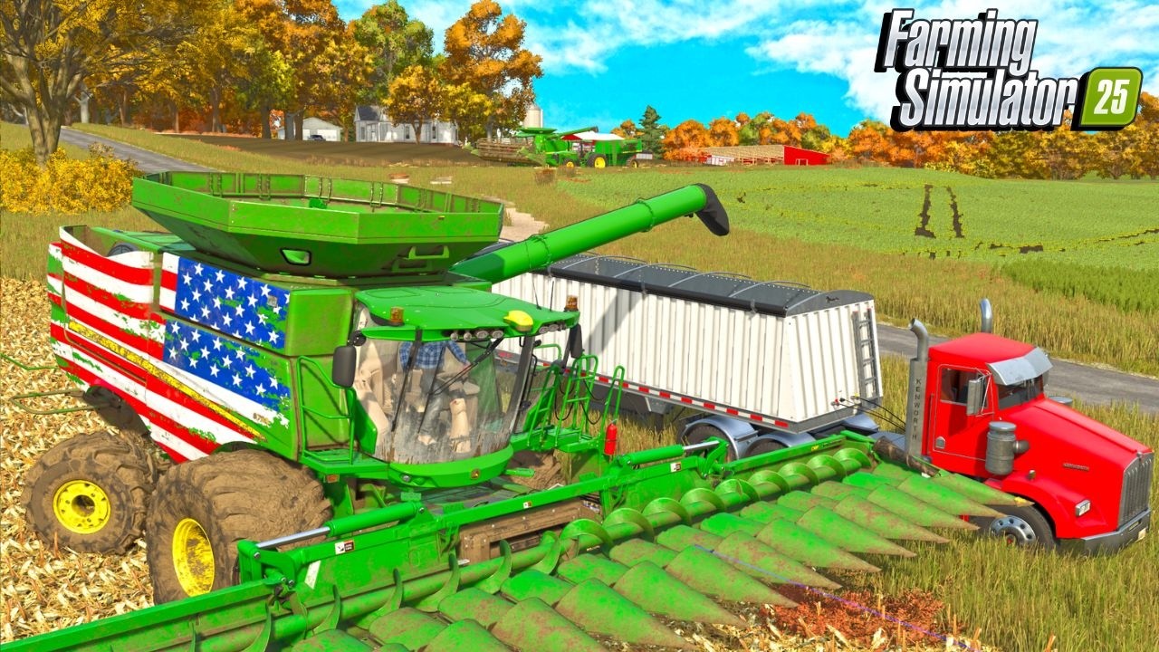 Finishing Last Day Of Harvest? | Farming Simulator 25