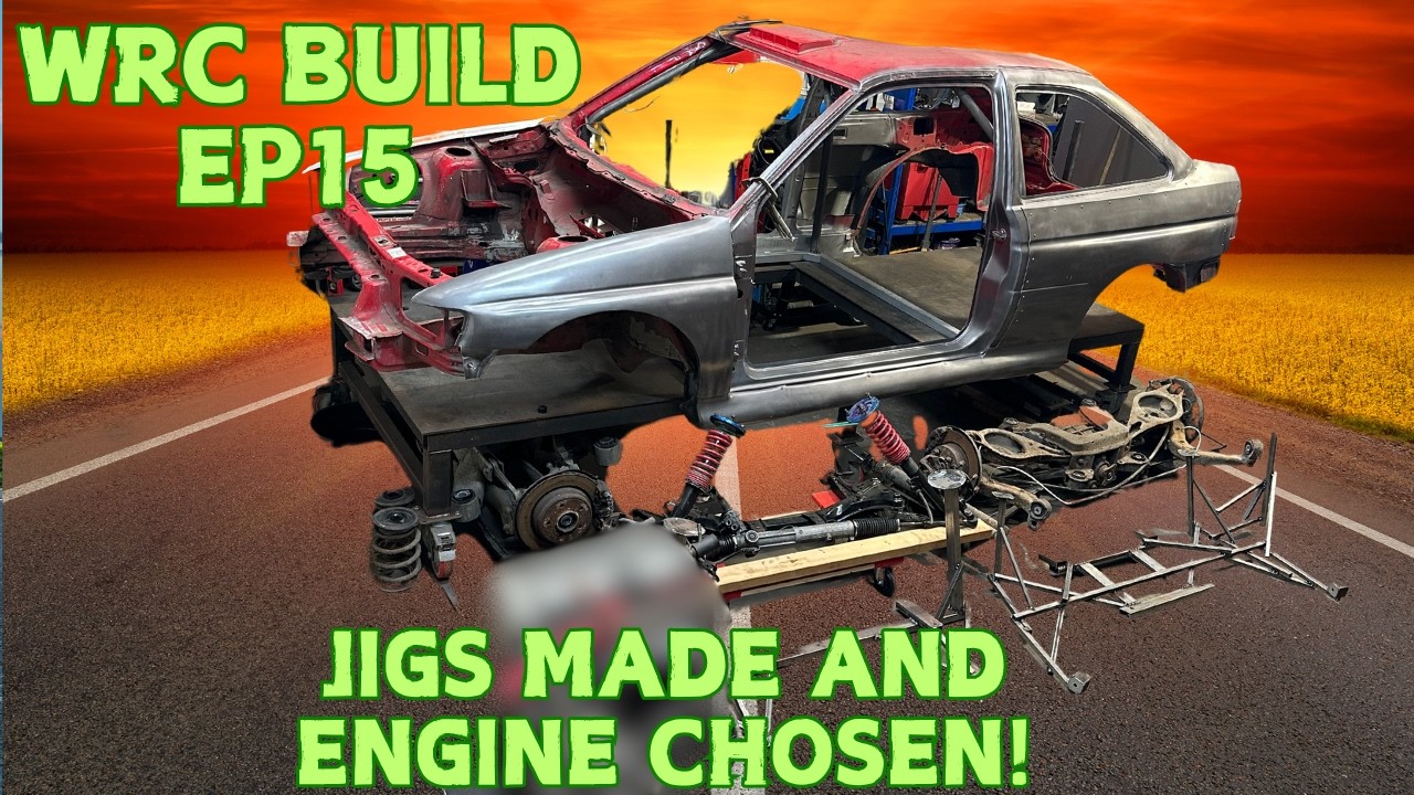 Escort Cosworth WRC Tube Chassis Build ep15 Making Jigs