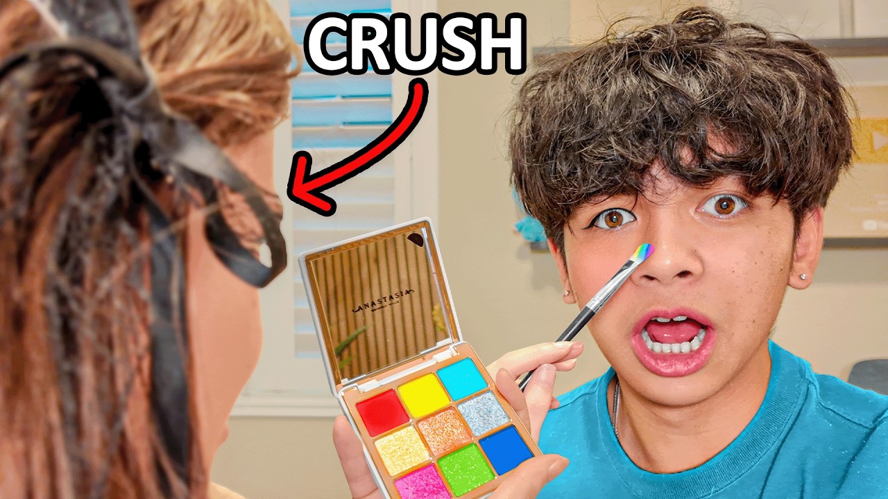 My Crush Does My Makeup