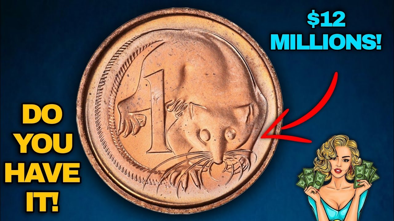Most Valuable 1 Cent Australian Coins! Rare Australian worth big money! Coins to look for!