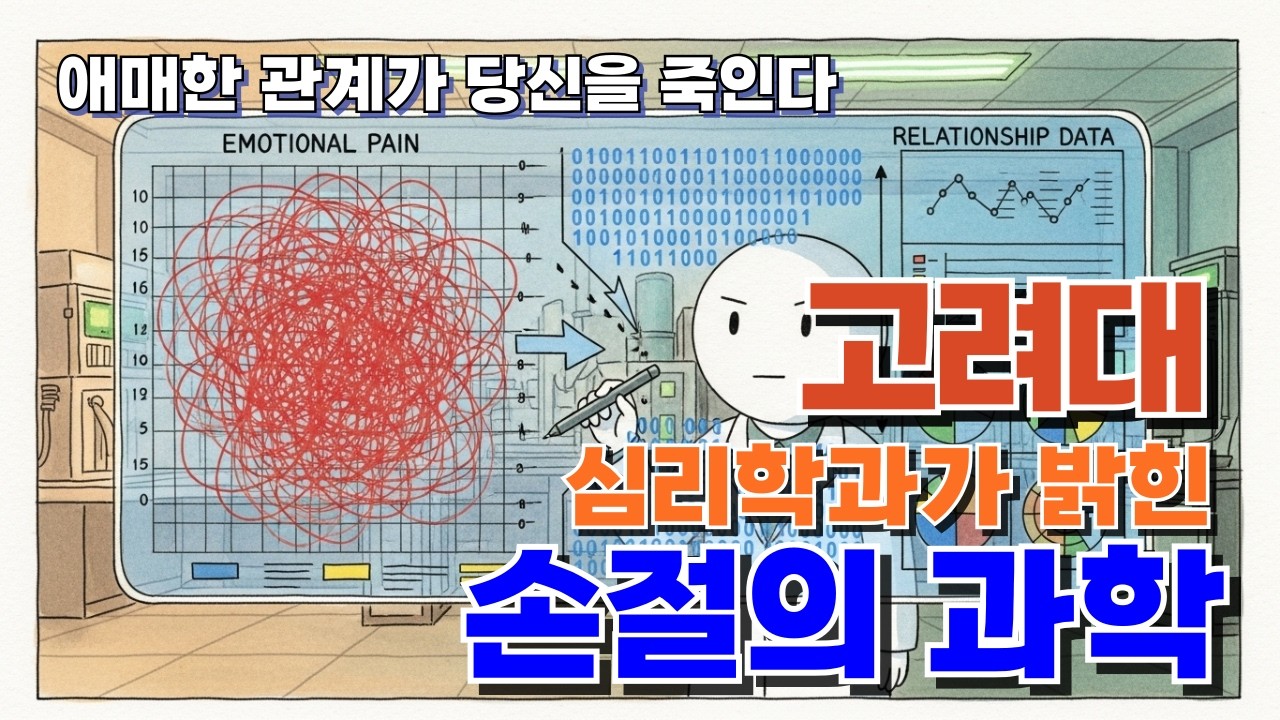 나쁜 놈보다 '애매한 놈'이 당신의 뇌를 1.5배 더 빨리 파괴한다 (고려대 fMRI 결과)[#손절기준 #인간관계 #심리학 #뇌과학]