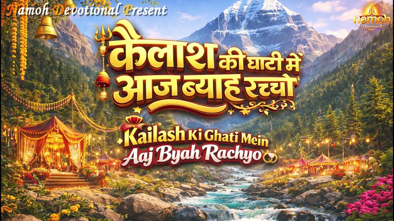 कैलाश की घाटी में आज ब्याह रच्यो | Kailash Ki Ghati Mein Aaj Byah Rachyo | Shivratri Special Song💛🌿