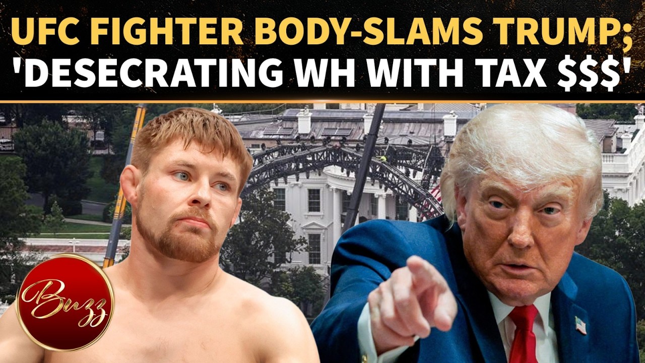 UFC Fighter Bryce Mitchell SLAMS Trump's White House 'Birthday' Fight; 'Govt Entertainment On Tax $'
