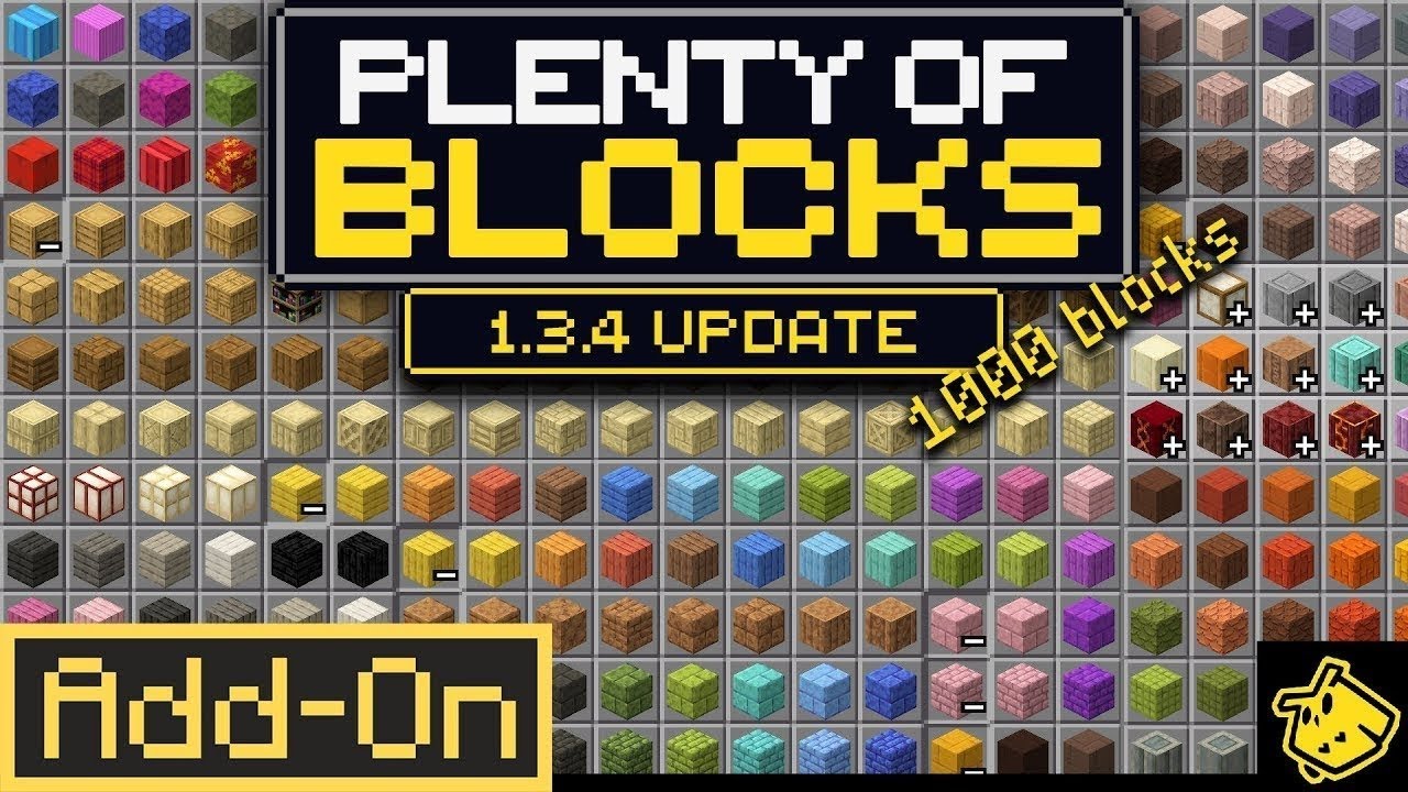 Plenty Of Blocks Add-On (1000+) | NUEVO ADDON PARA MINECRAFT BEDROCK 1.21+ 2026 MARKETPLACE NEW. Omg