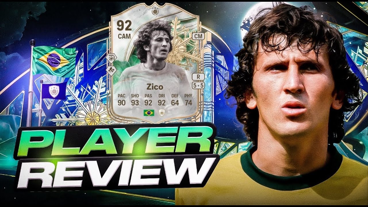 Обзор игрока Zico из 92-го выпуска Winter Wildcards - EA FC 26 Ultimate Team