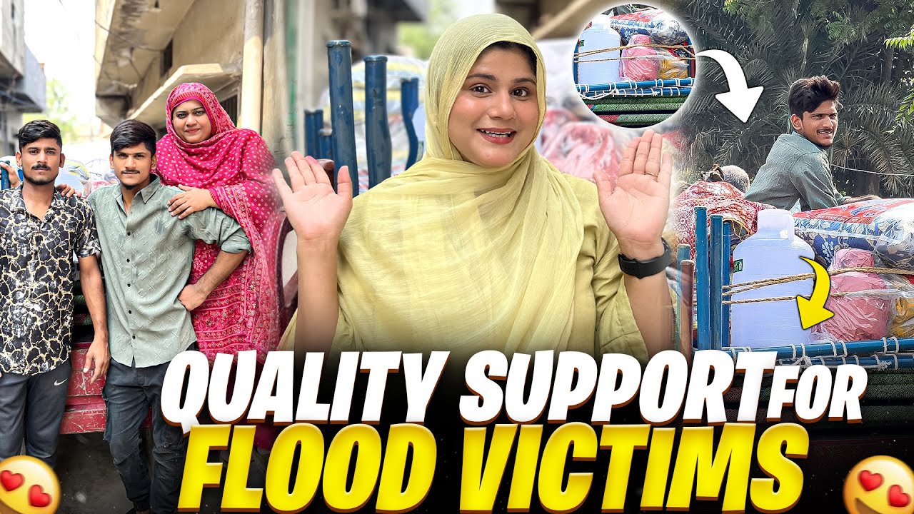 We Provided Expensive And Useful Gifts To Flood Victims😍🌸| Their Reactions Were So Beautiful 😭