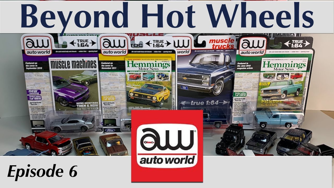 What's the deal with Auto World 1/64 scale diecast cars [Beyond Hot Wheels Ep. 6 Auto World]