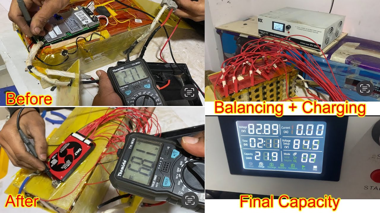 Hero #Lithium Battery Repairing 72V 26AH