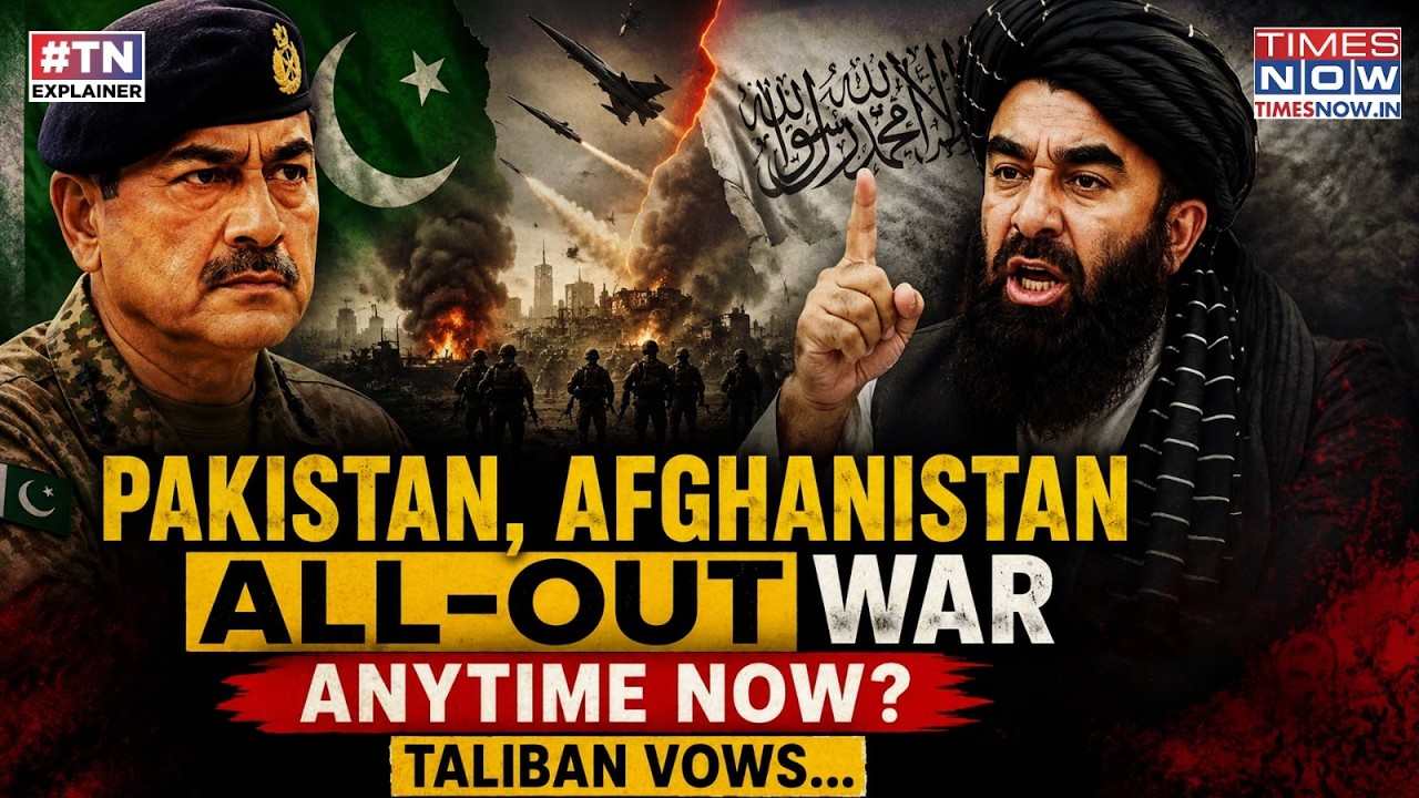 Afghanistan, Pakistan All-Out War Anytime Now As Taliban Vows Revenge Against Munir's Forces? Watch