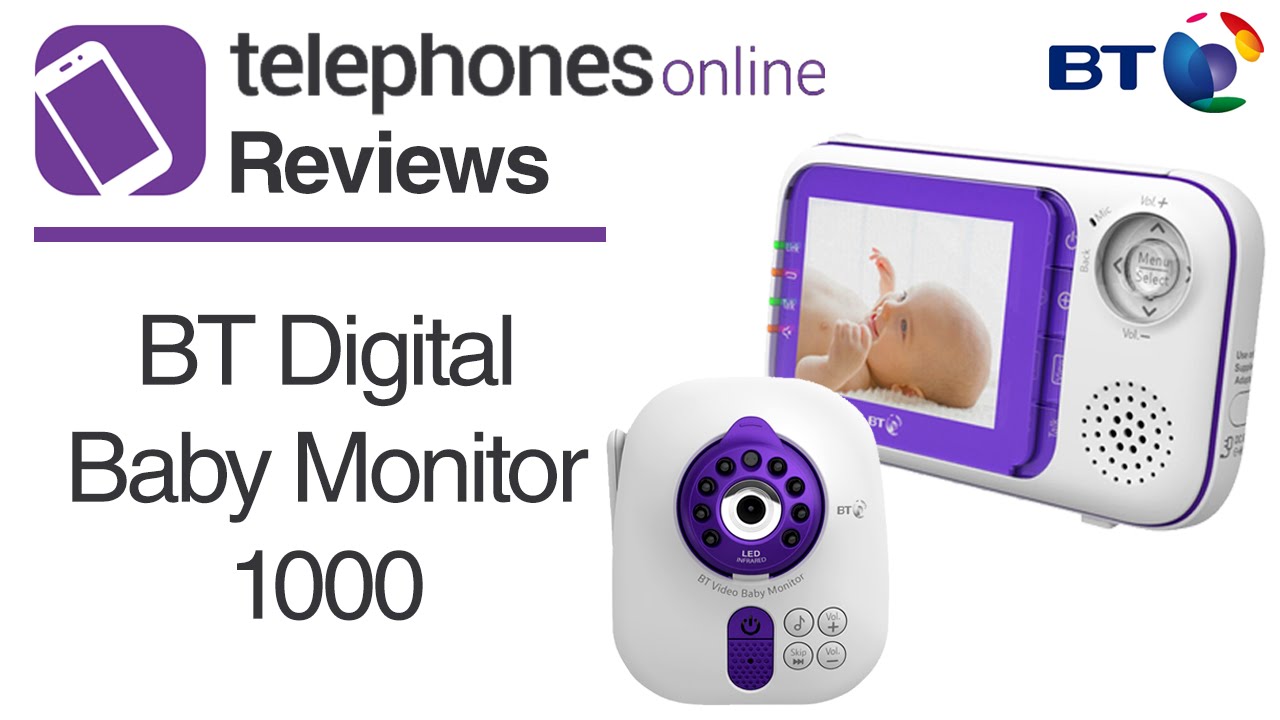 BT Digital Baby Monitor 1000 Review By Telephones Online