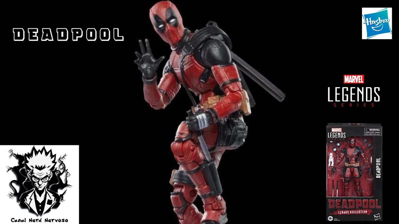 UNBOXING MARVEL LEGENDS: DEADPOOL PT/BR