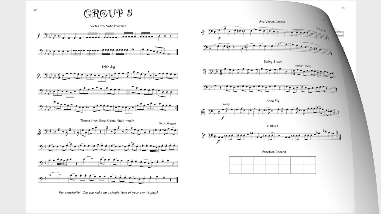 Quick Silent Tour - Intermediate Trombone Method Bks 1 & 2