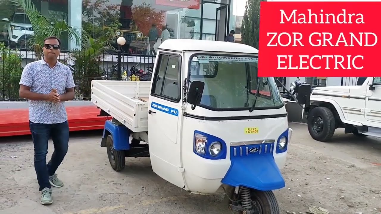 Mahindra,ZOR GRAND ELECTRIC, LOADING TEMPO, RANGE 150 KM(RAKESH GOYAL222)