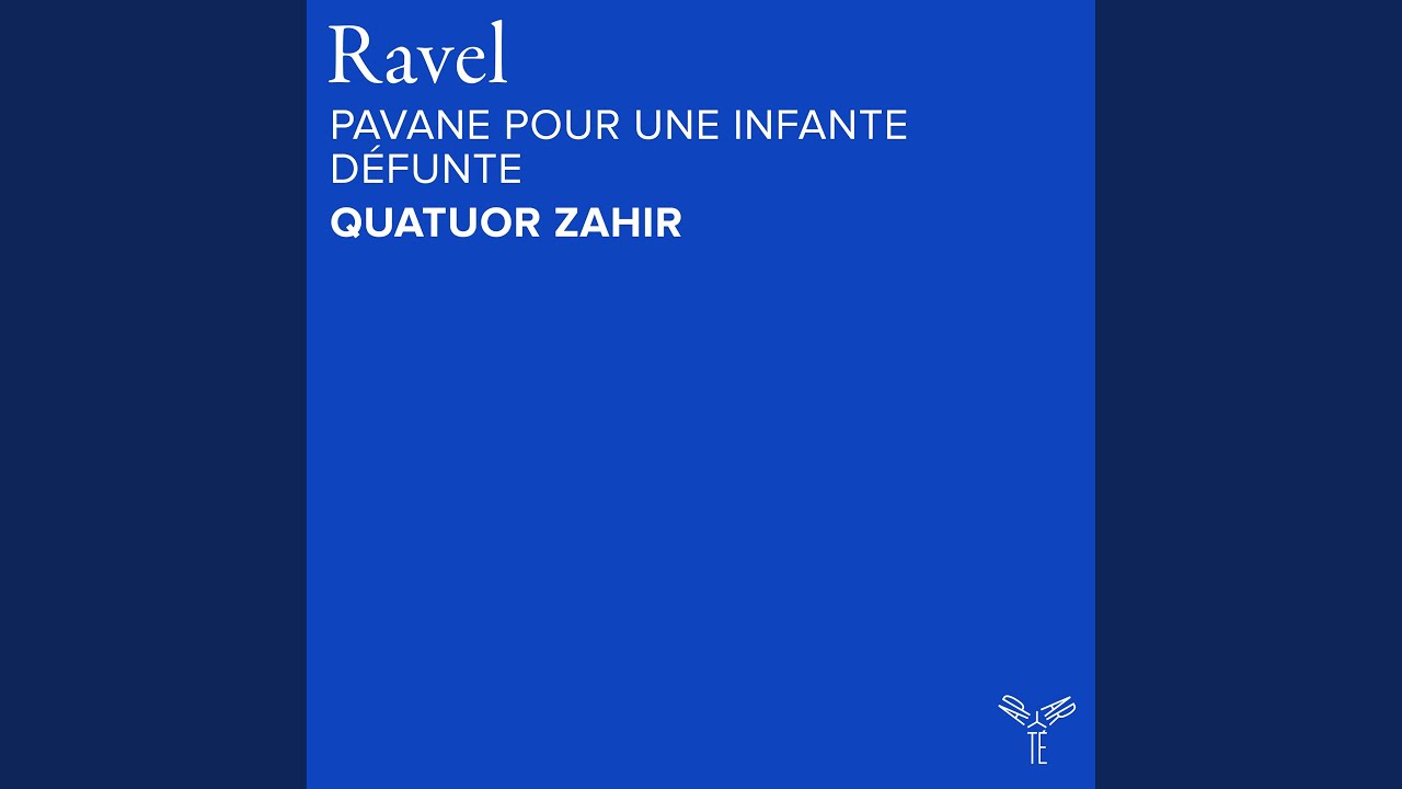Pavane pour une infante défunte, M. 19 (Arr. for Saxophone Quartet by Guillaume Berceau)