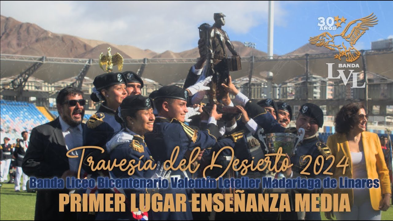 Banda Liceo Bic. Valentín Letelier Madariaga - Travesía del Desierto 2024