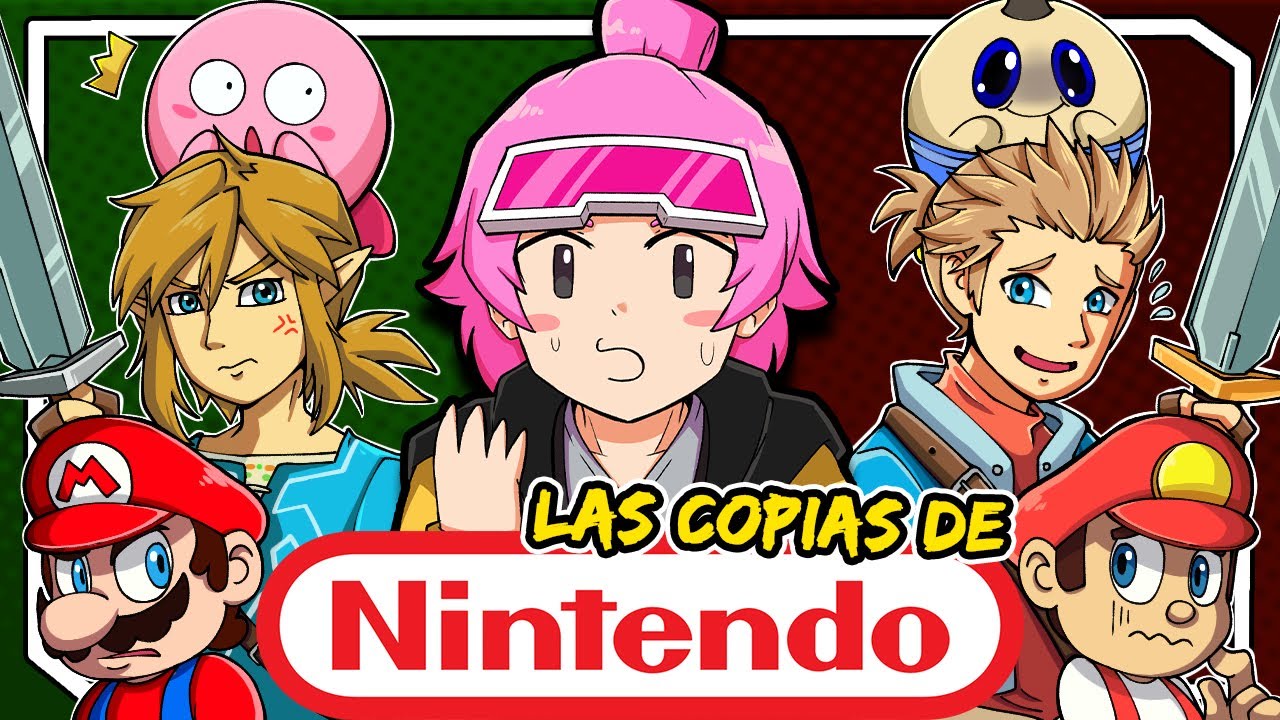 los PLAGIOS de NINTENDO que aun no DEMANDAN