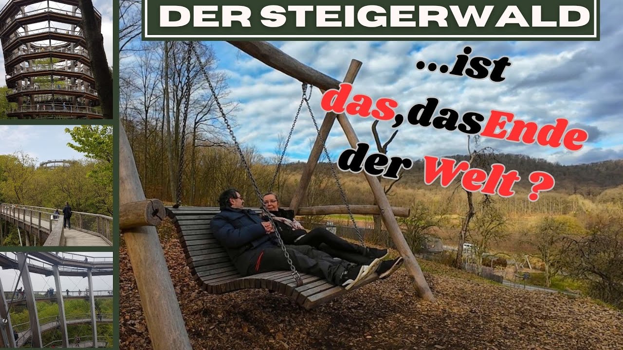 Abenteuer Steigerwald , Baumwipfelpfad Ebrach und das Golddorf Handthal im Steigerwald