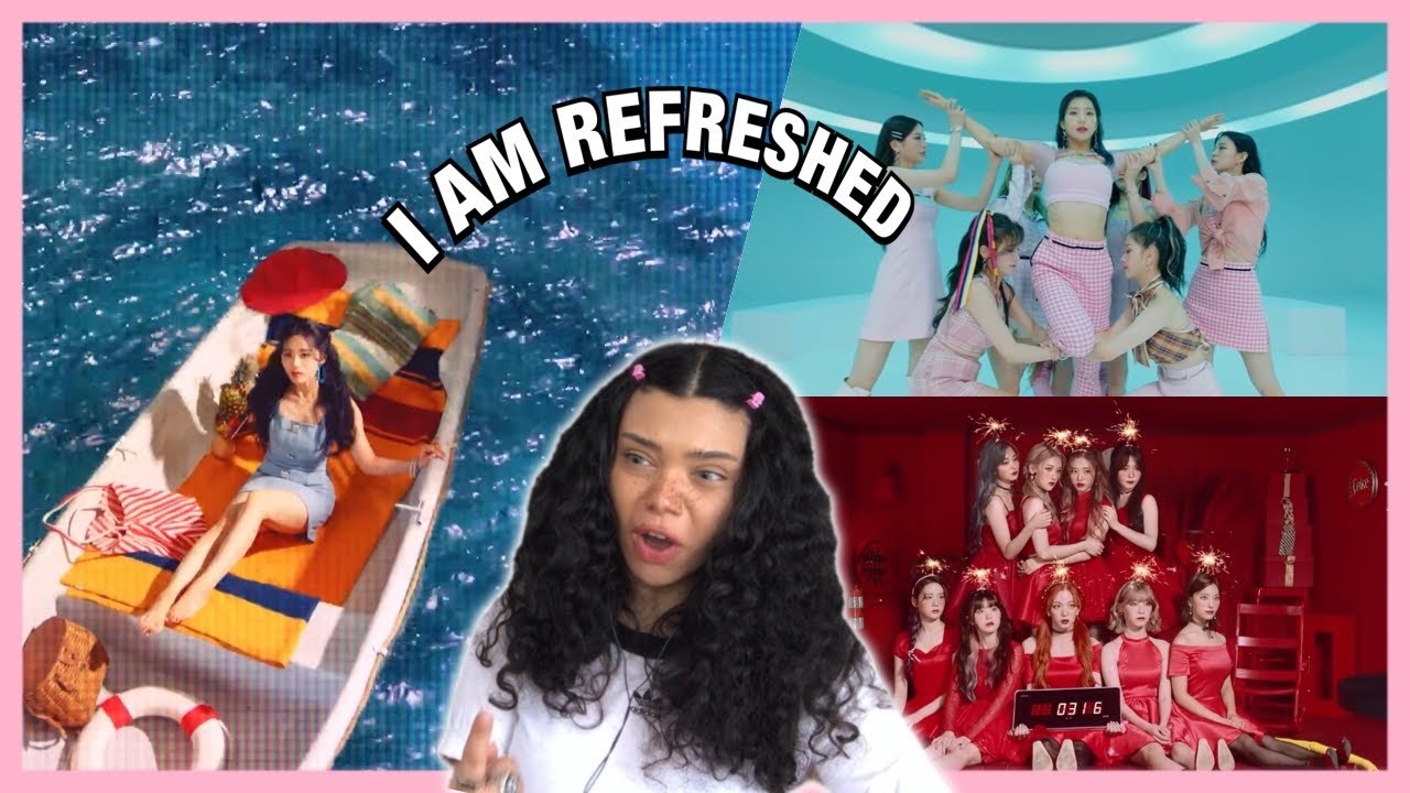 FIRST TIME REACTING TO fromis_9! 'WE GO' 'Feel Good (SECRET CODE) & 'LOVE BOMB' MV | REACTION!!