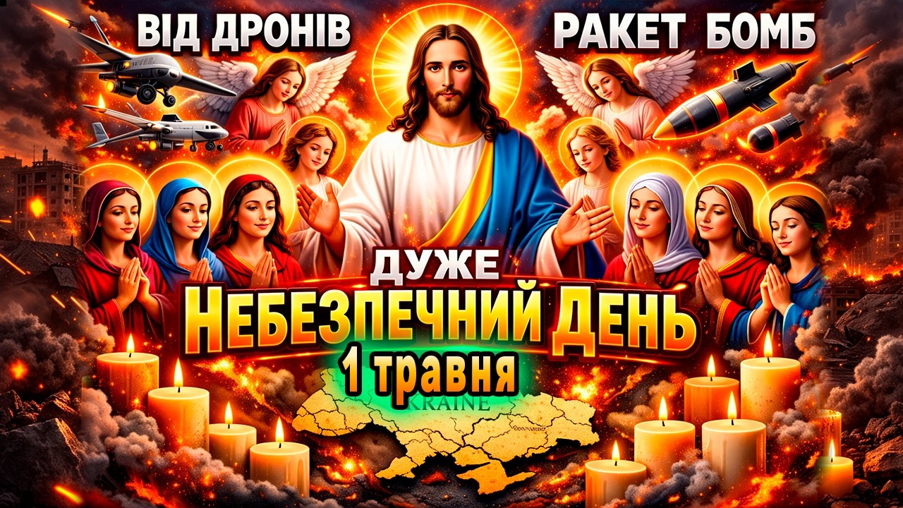 20 січня- ця молитва захистить вас від ДРОНІВ,РАКЕТ ТА БОМБ