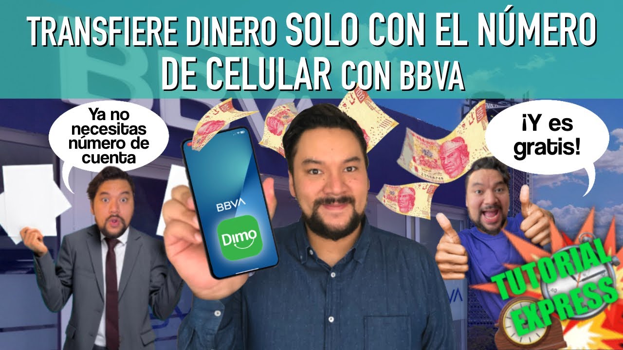 La manera m&aacute;s f&aacute;cil de enviar dinero con BBVA y Dimo. Solo con el celular! - Tutorial Express