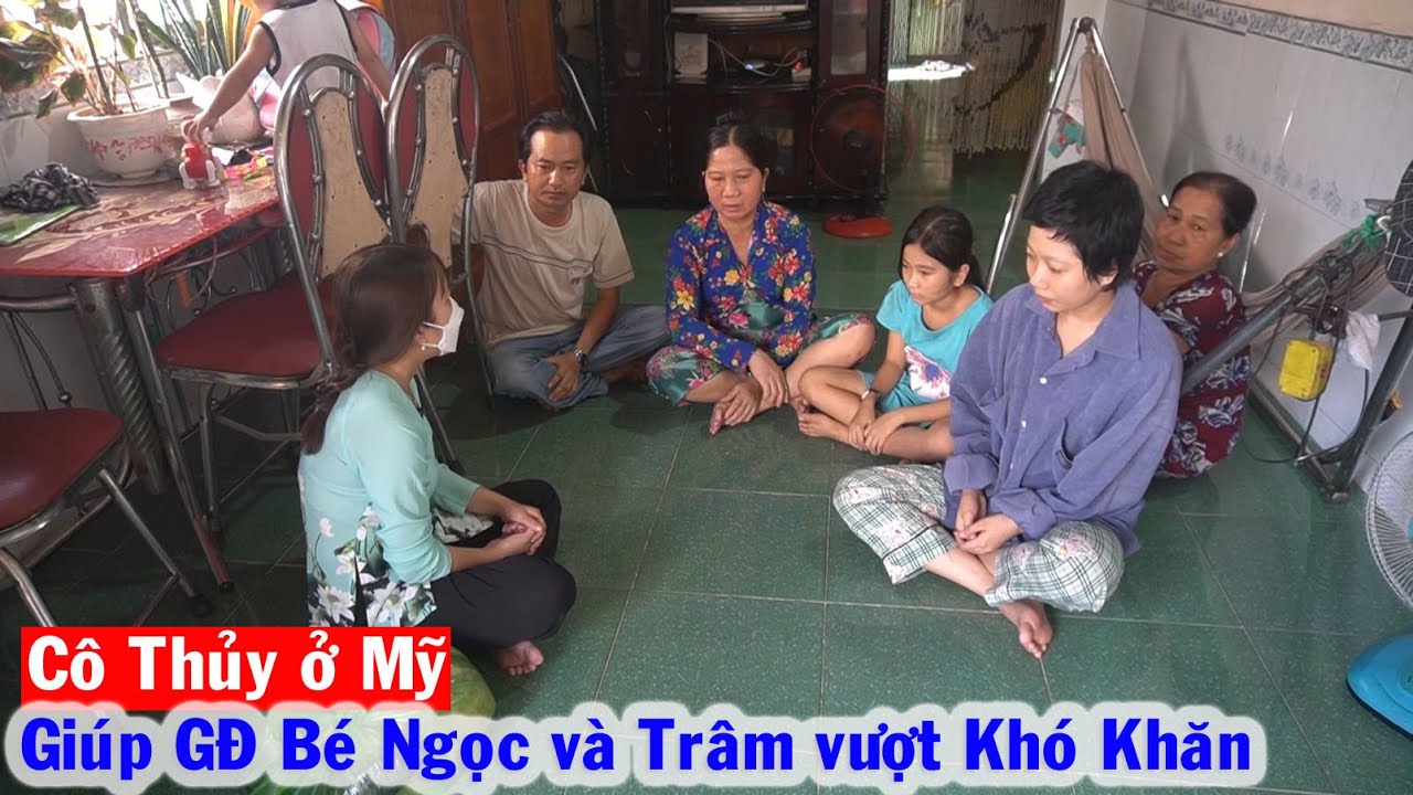 Cô Thủy ở Mỹ San Sẻ Yêu Thương cho Gia Đình Bé Ngọc và Trâm