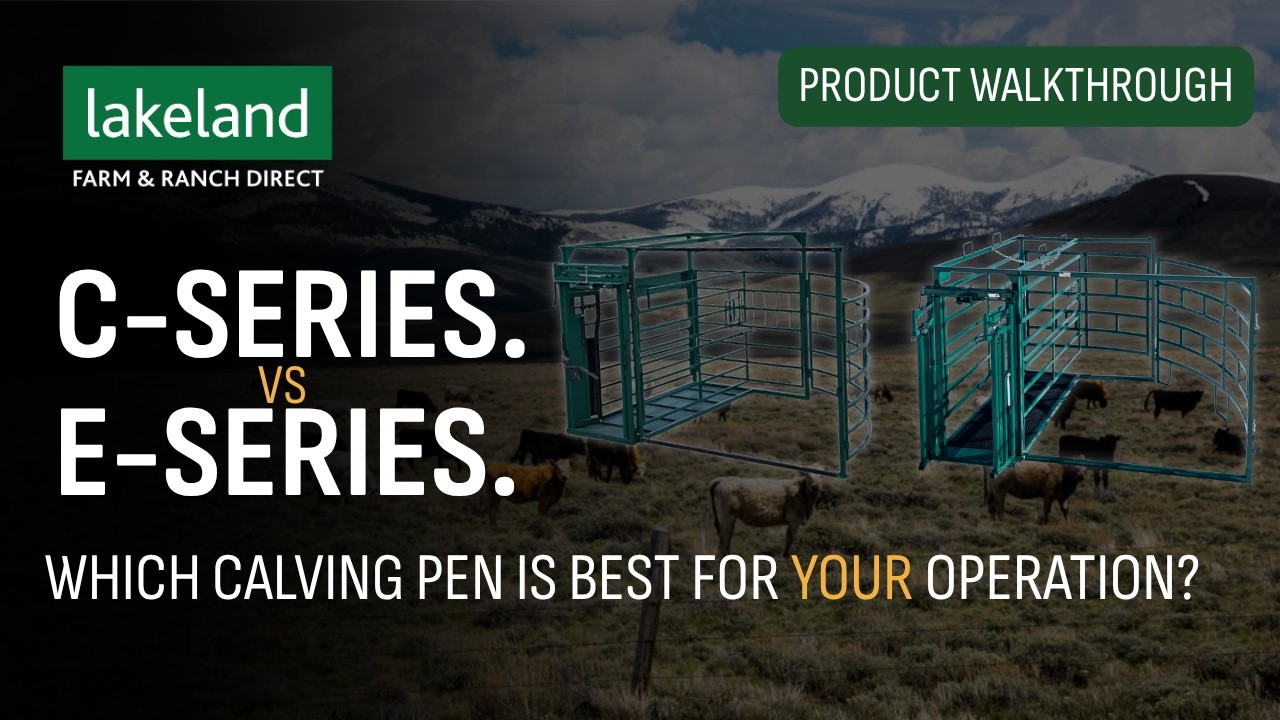 Calving Pen Showdown: E-Series vs C-Series Calving Maternity Pens!