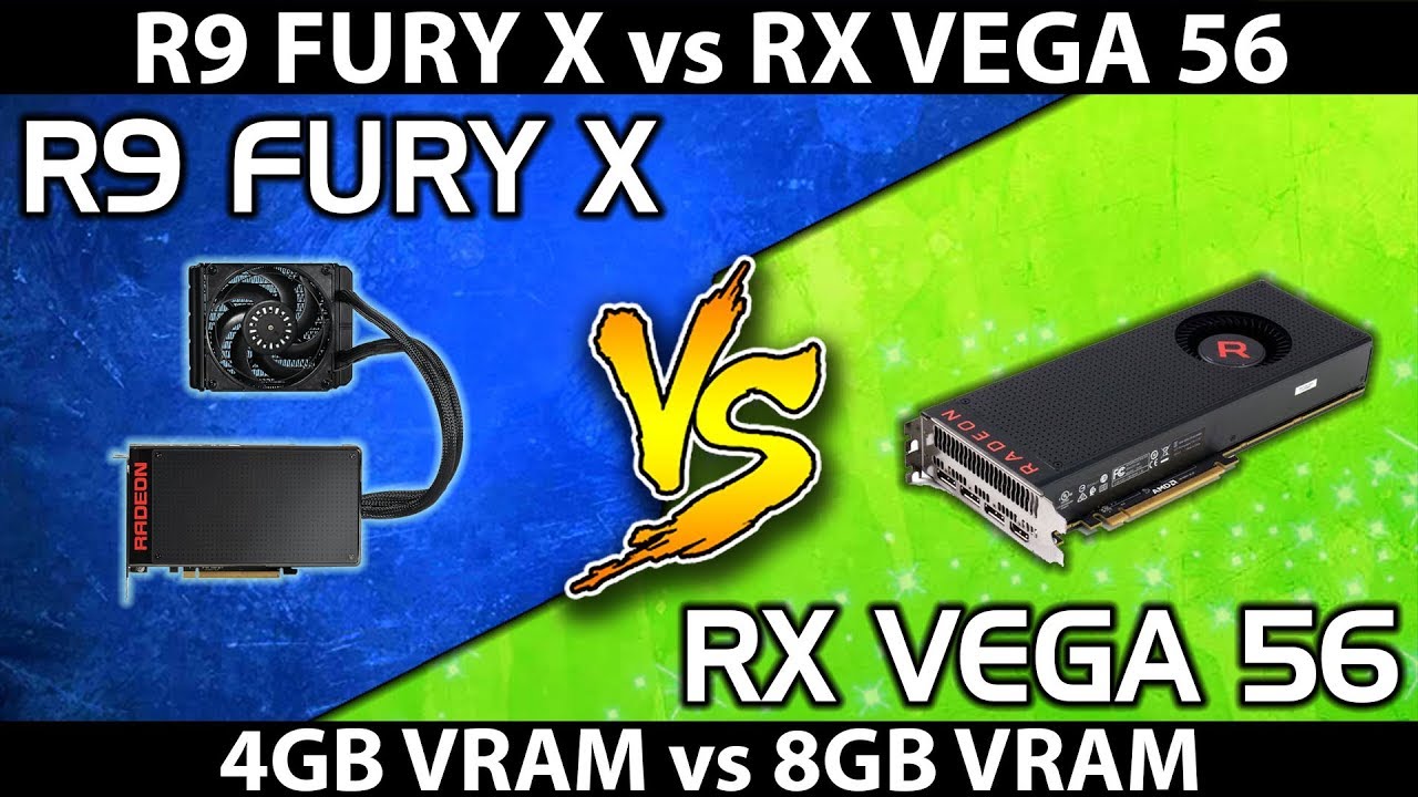 RX Vega 56 vs R9 Fury X || Comparison