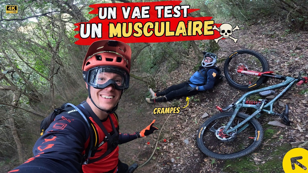 Passer du VAE au musculaire… mauvaise idée ? 600m de D+ sans moteur… ça pique ! 😅 VTT Pierrefeu, Var