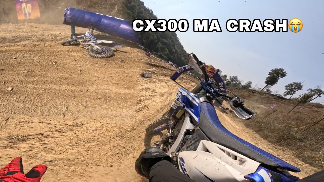 NEW CX300 MA CRASH VAYO 😭😫//DIRT TEMPLE //RABIN VLOG46