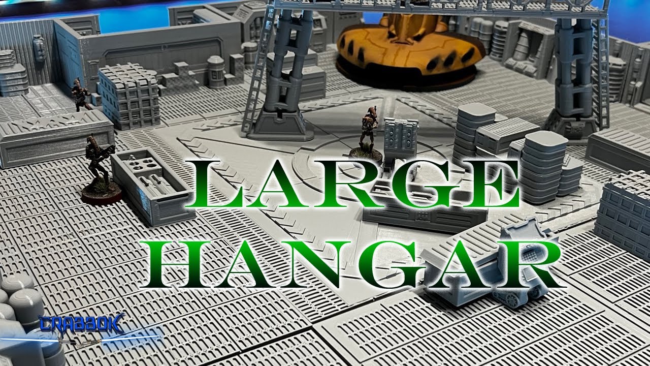 Large Ship Hangar Bay - Terrain Review - LV-427 Designs!