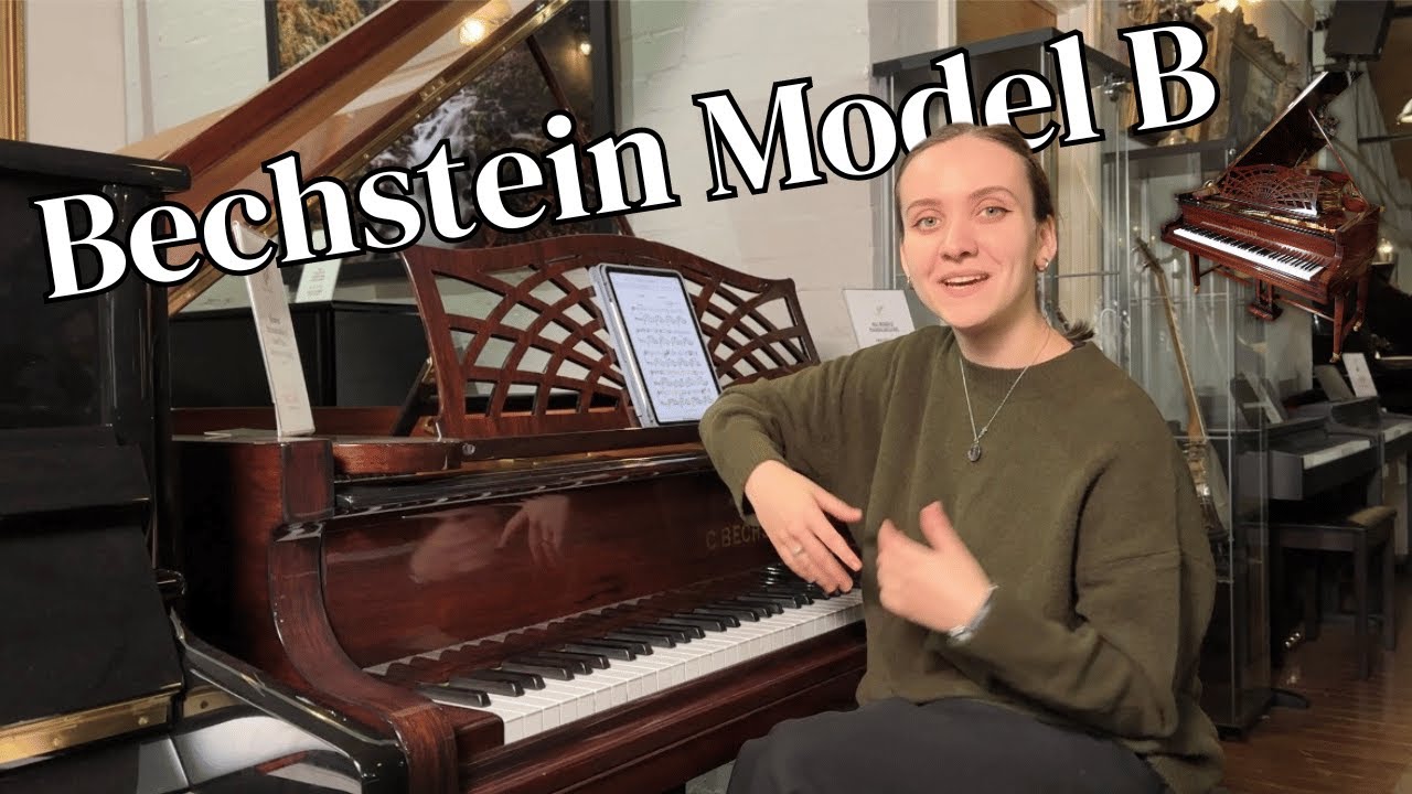 Stunning Bechstein Model B Mahogany and its beautiful character | Sherwood Phoenix