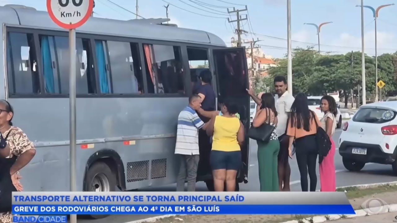 Greve dos rodoviários chega ao 4º dia em São Luís MA.