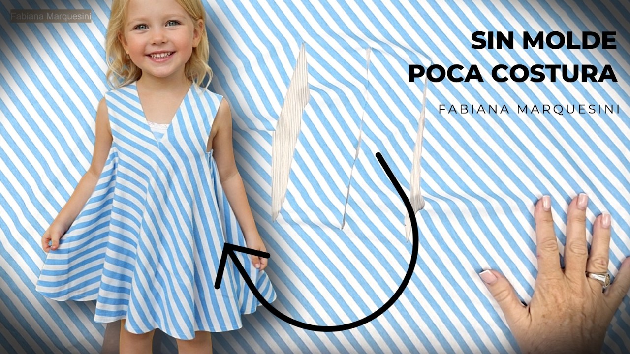 Cómo hacer un VESTIDO EN 30 MINUTOS - Fabiana Marquesini - 705