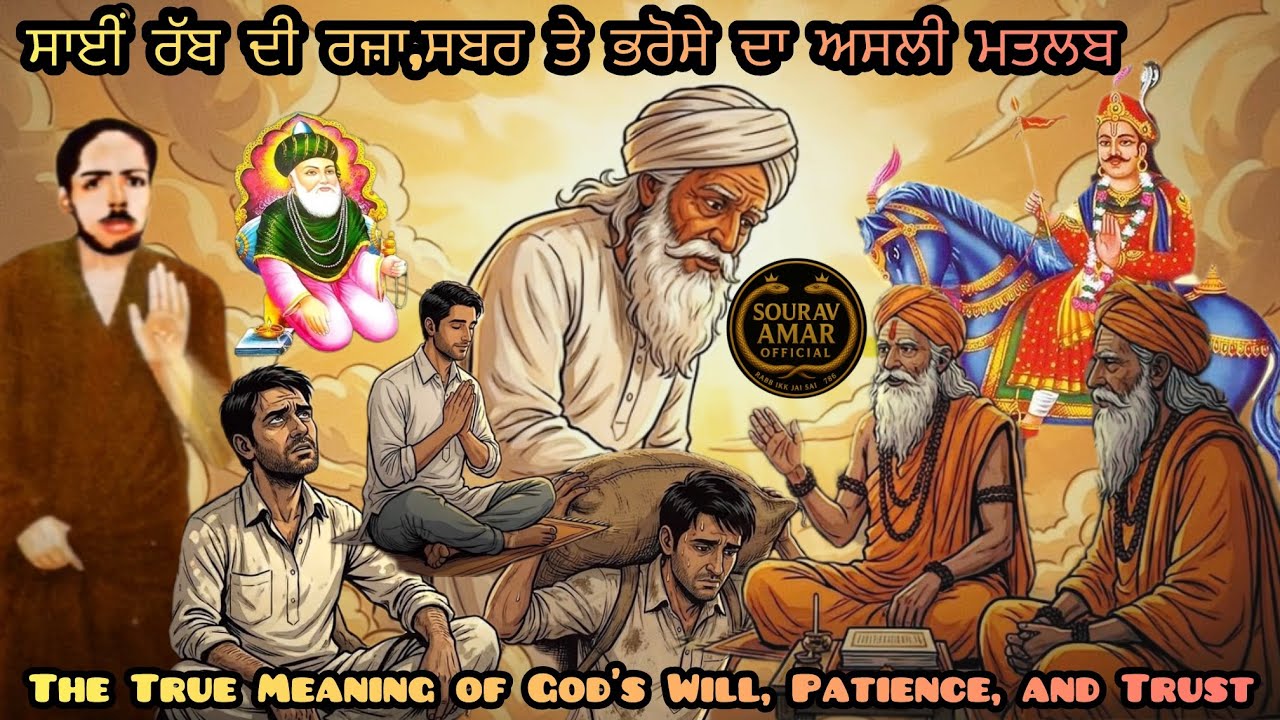 ਸਾਈਂ ਰੱਬ ਦੀ ਰਜ਼ਾ,ਸਬਰ ਤੇ ਭਰੋਸੇ ਦਾ ਅਸਲ ਮਤਲਬ ਸਮਝਾਉਂਦੀ ਏ ਦਾਸਤਾਨ #lifechanging #lifelessons #saiji #om 