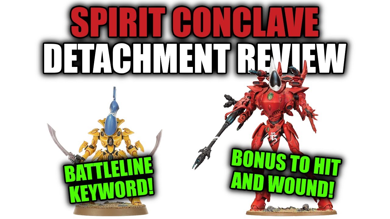 New Aeldari Spirit Conclave Detachment Full Review! │ Warhammer 40k 10th Edition